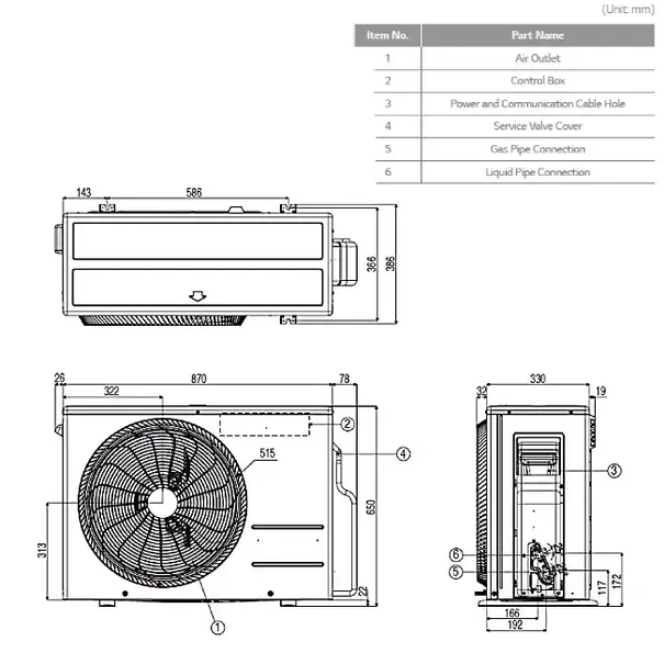 LG LG F09MT 2,5 kW Prestige Dual Inverter Set Klimaanlage