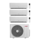 Tosot MTS4R 8,0 KW R32 Multi-Split Klimaanlage mit 2x 2,5 KW und 1x 4,6 KW Pular Innengerät