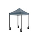 Lizzely Garden & Living Easy up 2x2m grijs luxe zonder zijwanden partytent opvouwbaar Lizzely Garden & Living Easy up 2x2m grijs luxe zonder zijwanden partytent opvouwbaar