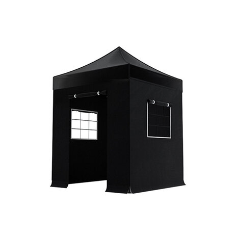 Lizzely Garden & Living Easy up 2x2m zwart luxe partytent opvouwbaar Lizzely Garden & Living Easy up 2x2m zwart luxe partytent opvouwbaar