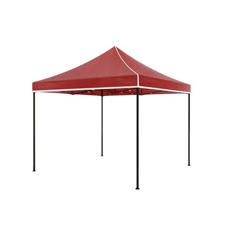 Lizzely Garden & Living Easy up 3x3m rood luxe zonder zijwanden partytent opvouwbaar Lizzely Garden & Living Easy up 3x3m rood luxe zonder zijwanden partytent opvouwbaar