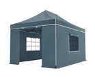 Easy up 3x4,5m grijs luxe partytent opvouwbaar