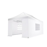 Lizzely Garden & Living Easy up 3x4,5m wit 40mm (aluminium buizen) semi prof partytent opvouwbaar