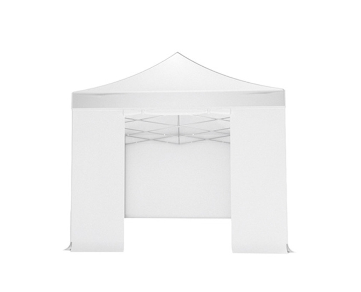 Easy up 3x4,5m wit 40mm (aluminium buizen) semi prof partytent opvouwbaar