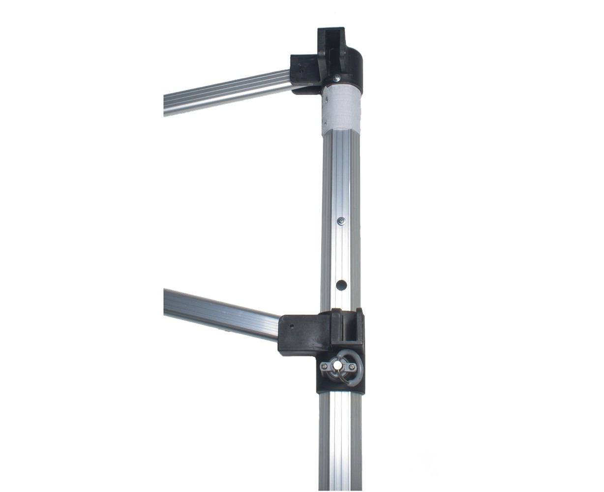 Easy up 3x6m zwart 40mm (aluminium buizen) semi prof partytent opvouwbaar