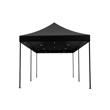 Lizzely Garden & Living Easy up 3x6m zwart luxe zonder zijwanden partytent opvouwbaar