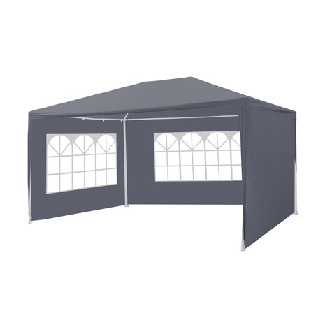 Lizzely Garden & Living Partytent 3x4m donkergrijs budget Lizzely Garden & Living Partytent 3x4m donkergrijs budget