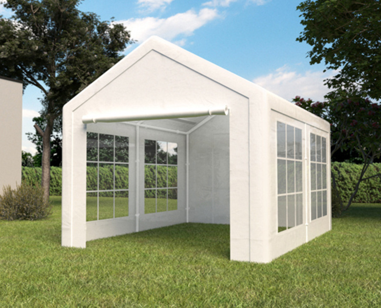 Partytent 3x4m wit semi professioneel Partytent 3x4m wit semi professioneel