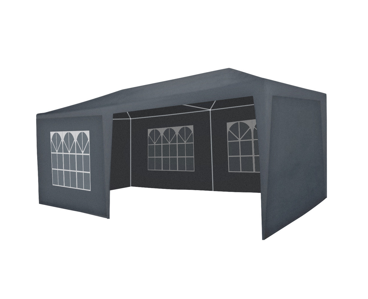 Partytent 3x6m donkergrijs budget Partytent 3x6m donkergrijs budget