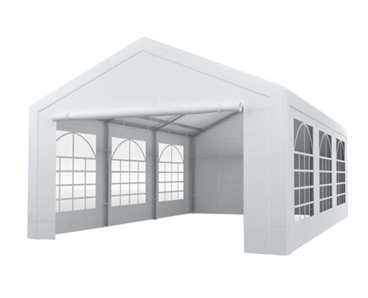 Partytent 4x6m wit semi professioneel Partytent 4x6m wit semi professioneel