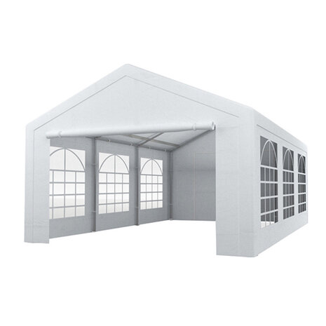 Lizzely Garden & Living Partytent 4x6m wit semi professioneel Lizzely Garden & Living Partytent 4x6m wit semi professioneel