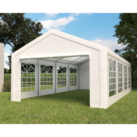 Lizzely Garden & Living Partytent 4x8m wit semi professioneel Lizzely Garden & Living Partytent 4x8m wit semi professioneel