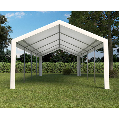 Lizzely Garden & Living Partytent 4x8m wit semi professioneel Lizzely Garden & Living Partytent 4x8m wit semi professioneel