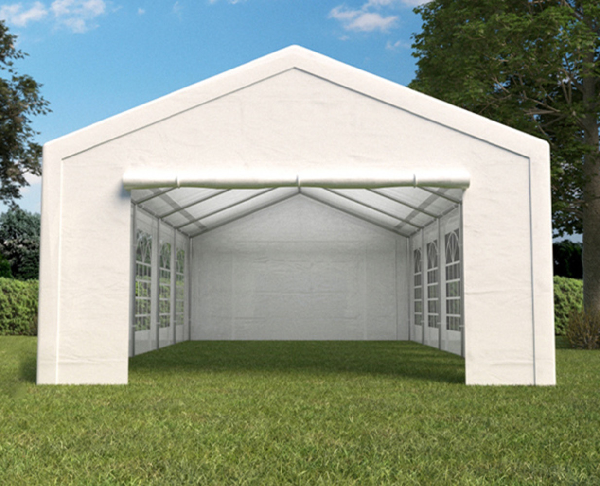 Partytent 5x10m wit semi professioneel