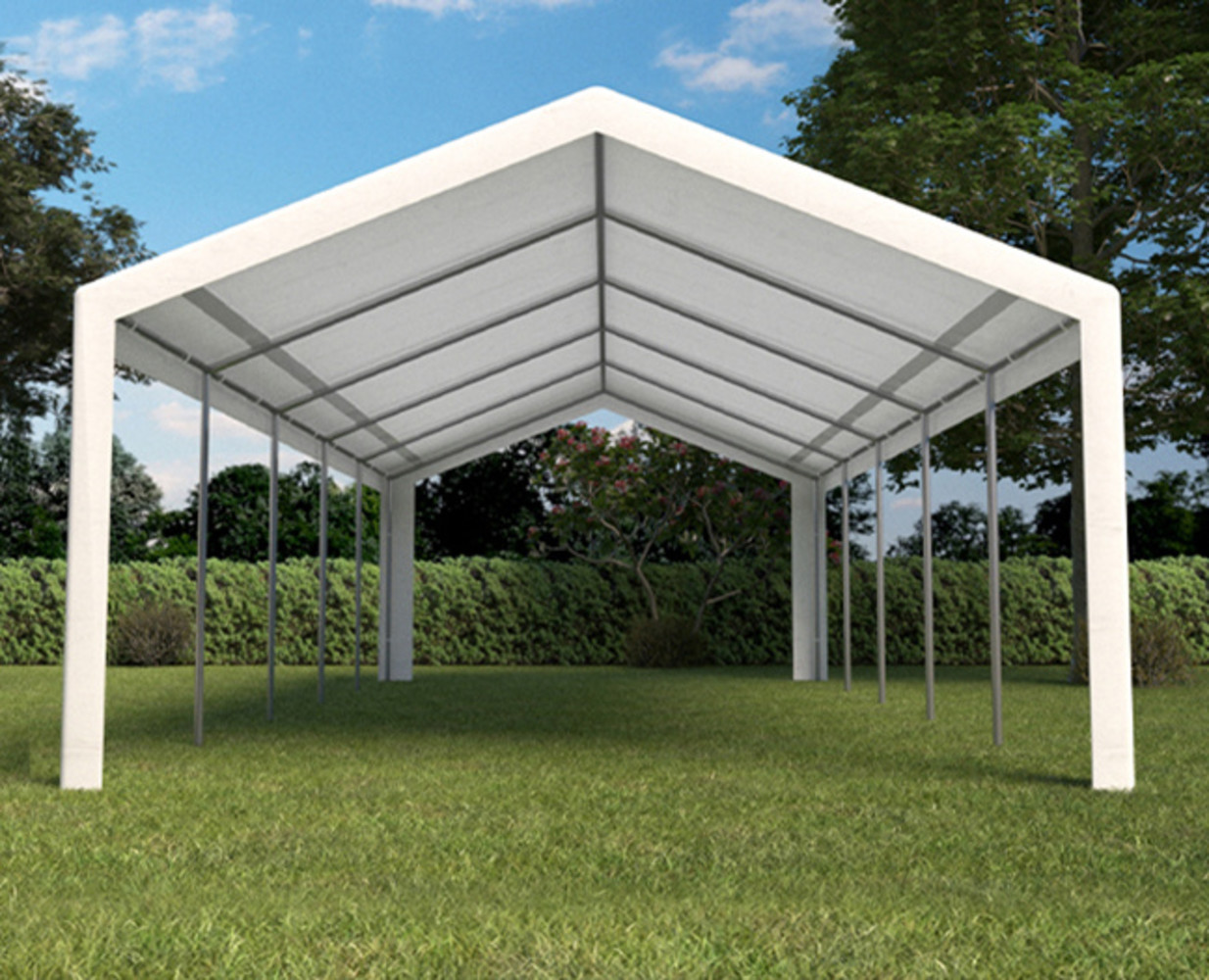 Partytent 5x10m wit semi professioneel