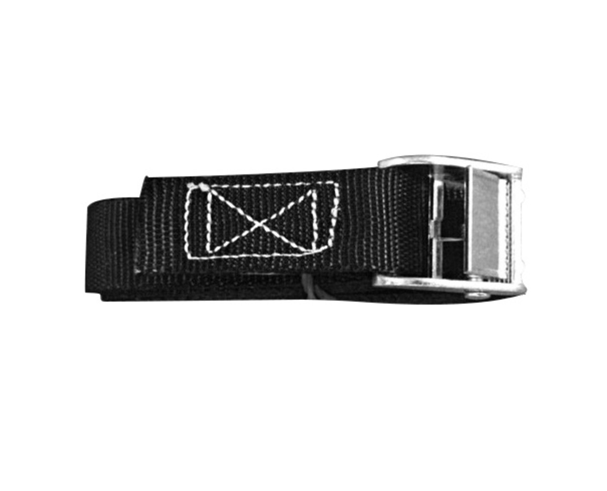 Spanband zwart stormband extra sterk Spanband zwart stormband extra sterk