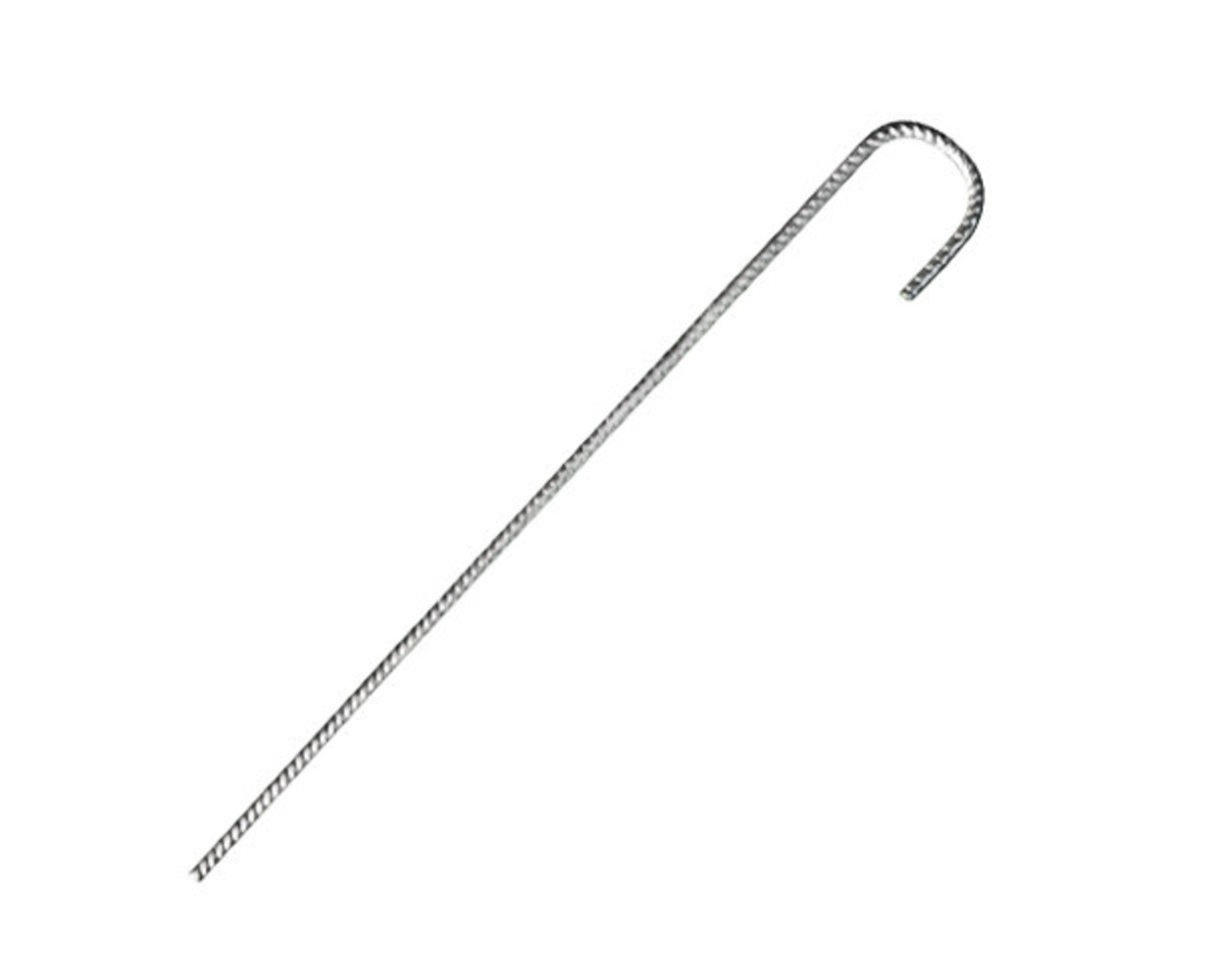 Stormharing partytent 500mm Lang 8mm diameter gegalvaniseerd Stormharing partytent 500mm Lang 8mm diameter gegalvaniseerd