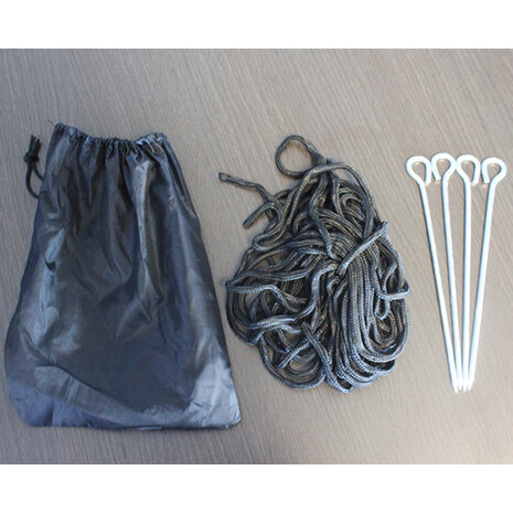 Lizzely Garden & Living Easy up 3x3m grijs luxe zonder zijwanden partytent opvouwbaar