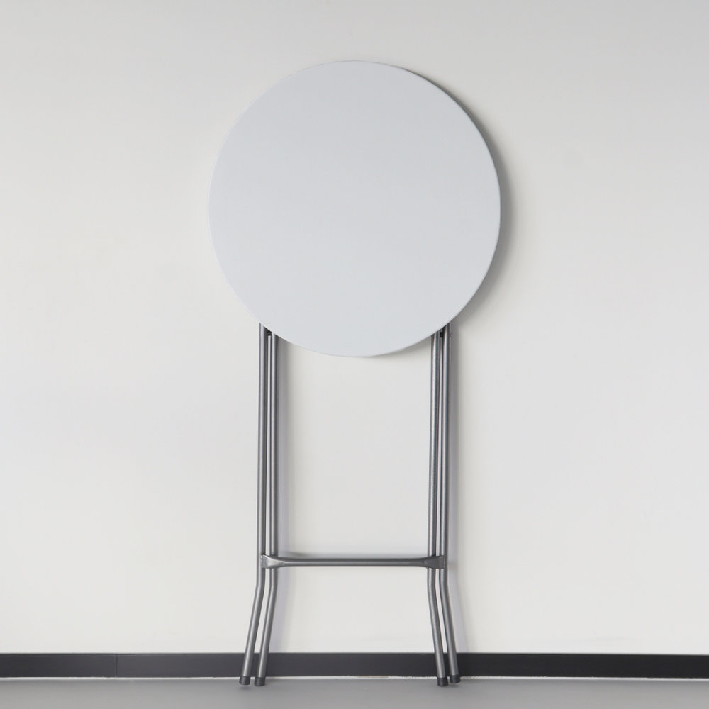 Statafel wit 60cm breed blad Statafel wit 60cm breed blad