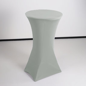 Lizzely Garden & Living Stretch rok grijs statafelrok statafel 60cm statafelhoes Lizzely Garden & Living Stretch rok grijs statafelrok statafel 60cm statafelhoes