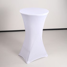 Stretch rok wit statafelrok statafel 60cm statafelhoes Stretch rok wit statafelrok statafel 60cm statafelhoes