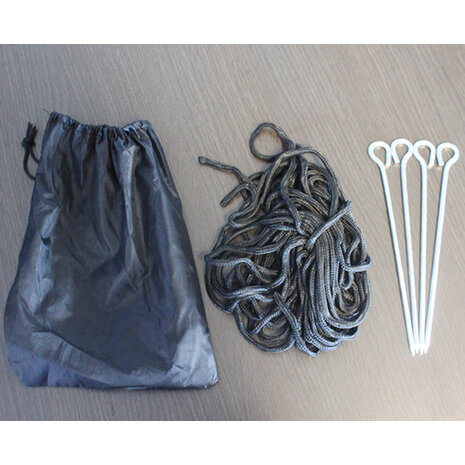 Lizzely Garden & Living Easy up 2x2m wit luxe zonder zijwanden partytent opvouwbaar