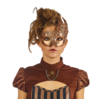 Steampunk Oogmasker Met Tandwieltjes