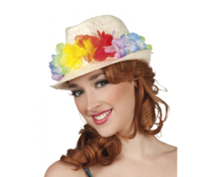 Hawaiihoedje Met Bloemetjes