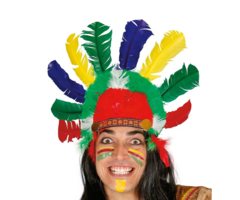 Indiaan Hoofdtooi Pluimen