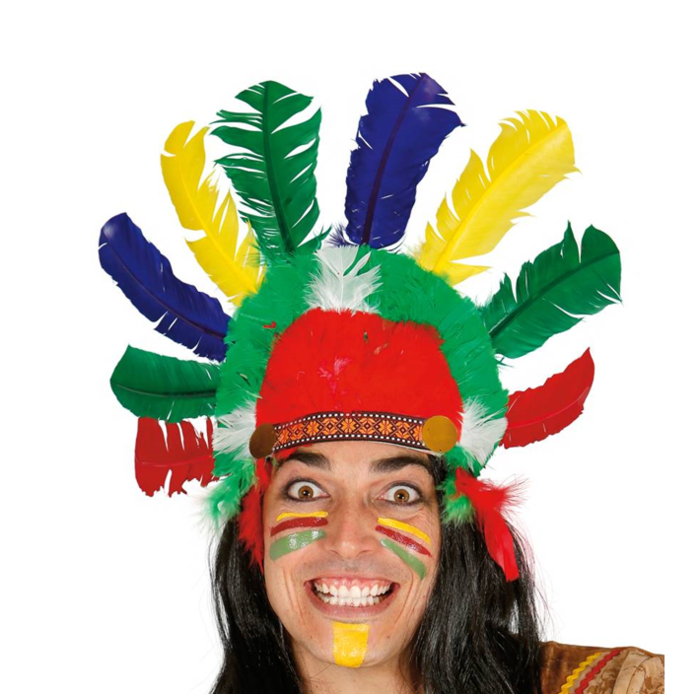 Indiaan Hoofdtooi Pluimen