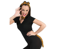 Tijgeroortjes / Staart / Strik | Tijger Set