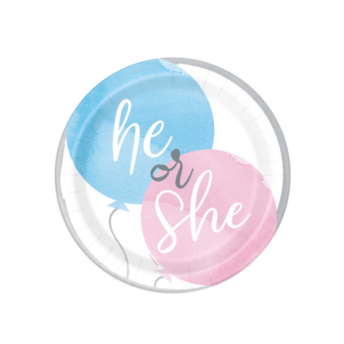 Bordjes Gender Reveal | 8 Stuks