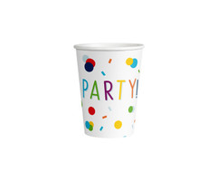 Bekertjes | Confetti Party | 8 Stuks