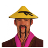Chinese Moustache | Zwart