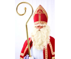 Sinterklaas Baard & Pruik | Wit