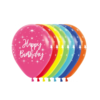 Happy Birthday 12 inch | 12 Stuks | Multicolor