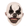 Horrorclown Masker | Wit/Zwart