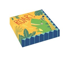 Servetten Dino Mite | 16 Stuks