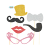 Photobooth Funny Set 6 Stuks