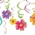 Swirl hangdecoratie slingers Hawaii