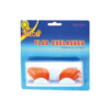 Wimpers Fluo Oranje | 2 Stuks