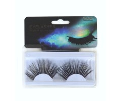 Wimpers Zwart Met Zilver | 2 Stuks