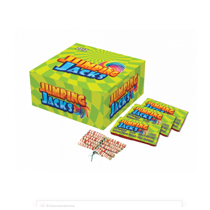 Zig Zag Jacks | Draaitollen 6 Stuks