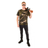 Leger/ Camouflage  T-shirt Heren
