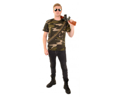 Leger/ Camouflage  T-shirt Heren