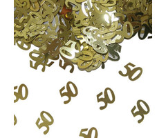 Tafelconfetti Goud 50 / 14Gram