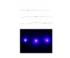 Kostuumlichtjes ijzerdraad | Blauw 2m