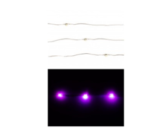Kostuumlichtjes ijzerdraad | Paars 2m