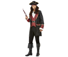 Piraat/ Kapitein  Swashbuckler | Herenkostuum