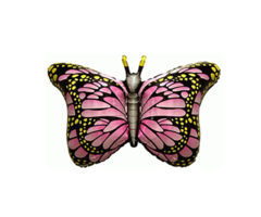 Vlinder Folieballon XL | 81cm